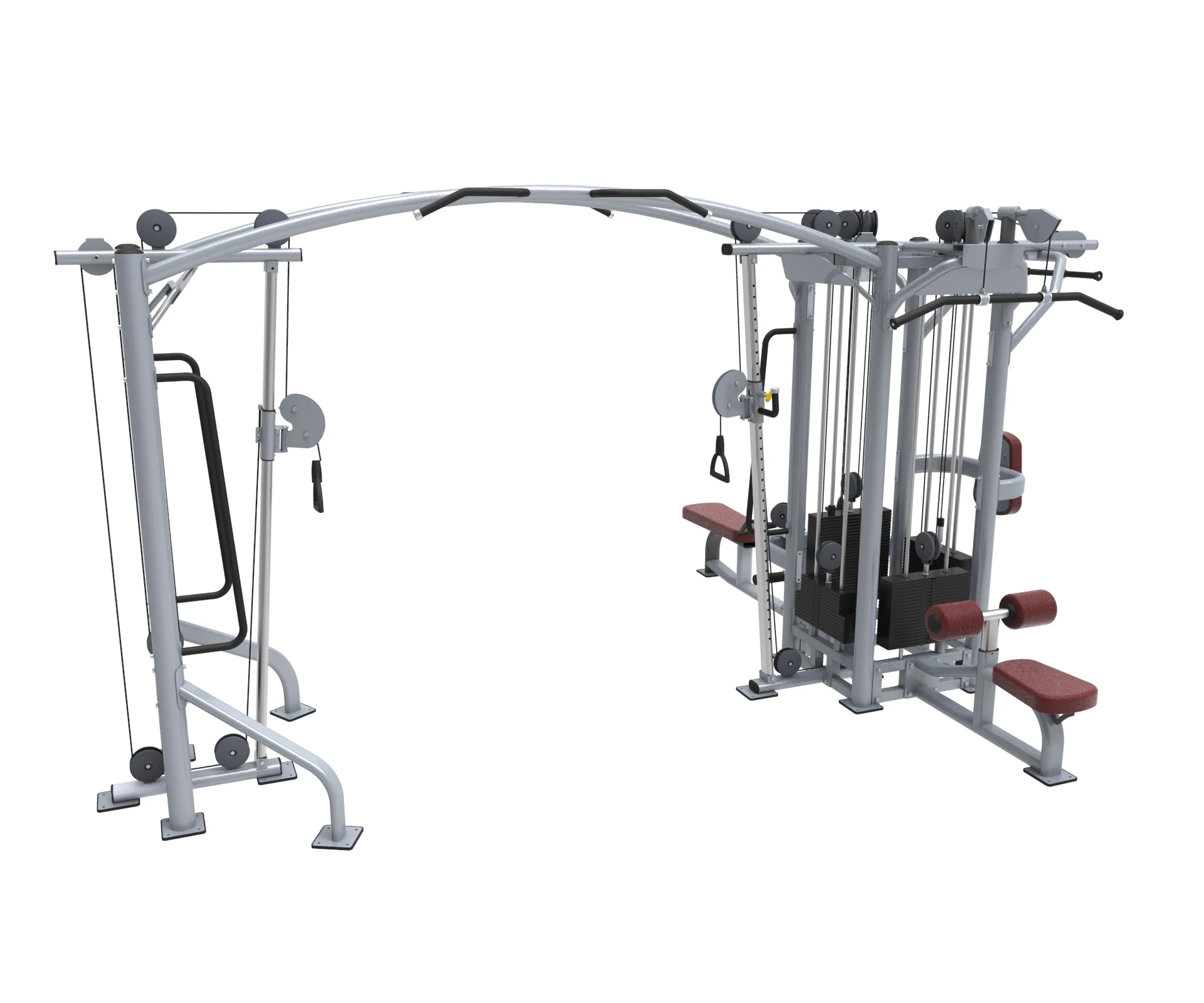 室内ジャングルジム TZ-4009 Multi-Station Gym Machine - 5 Stack Multi Function Gym