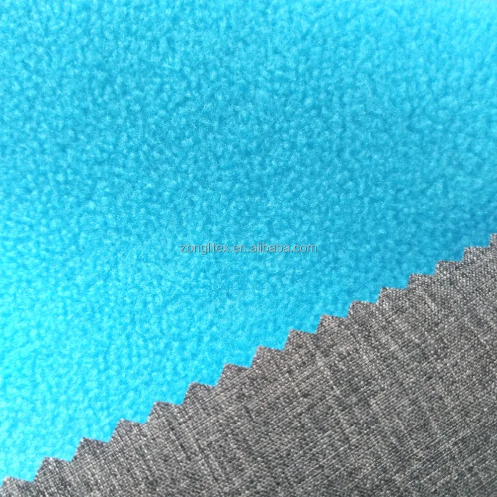 
 3-слойный воздухопроницаемая и Водоустойчивая ткань softshell приполюсная ватка скрепленная  