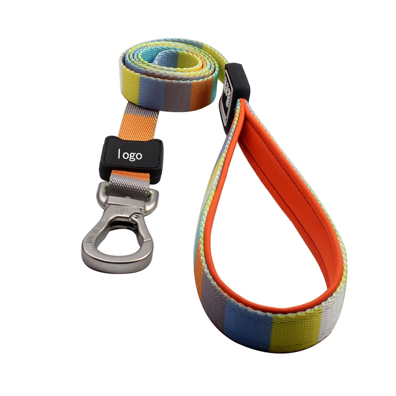 2023 Free Sample Pet Dog Leashes Custom Design Printed Logo Sublimation