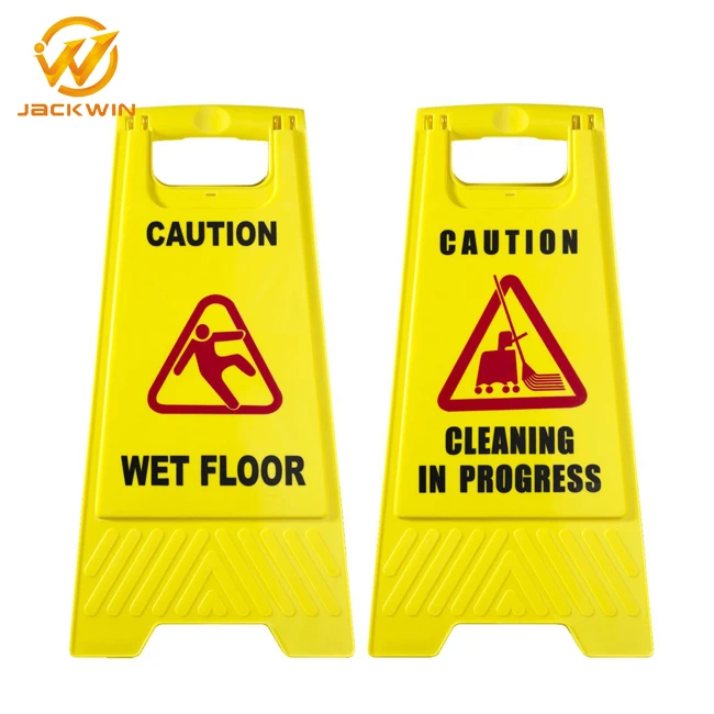 黄色の床のプラスチック警告板注意ぬれた床記号 Buy フロア警告ボード ウェットフロア記号 注意ぬれた床記号 Product On Alibaba Com