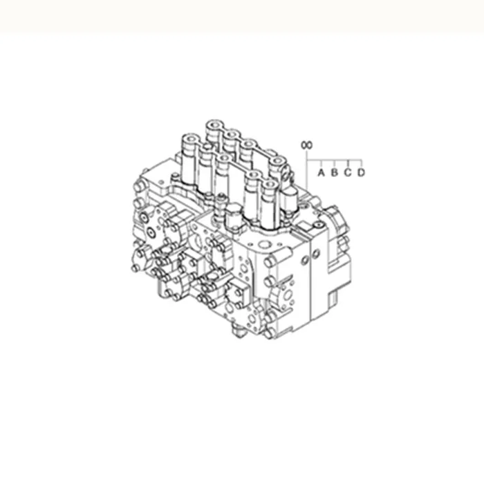 4625137 ZX350-3 ZX330LC-3 MCV for Hitachi ZX330-5G & ZX330LC-5G