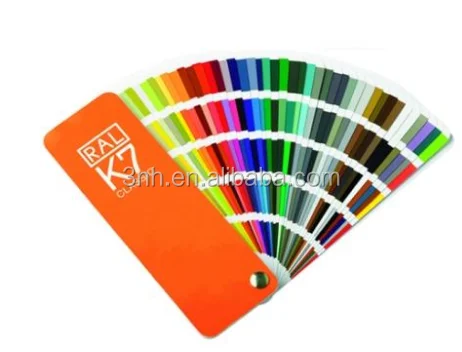 RAL K7 Color Card - 210 Colours for Easy Communication