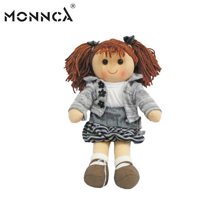 Wholesale Baby First Rag Doll Girls Handmade Rag Dolls