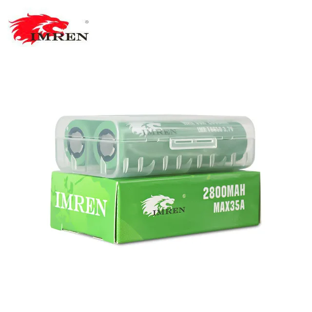 Литий-ионный аккумулятор IMREN 18650 35a 2800 мАч 3,7 в, оптовая продажа