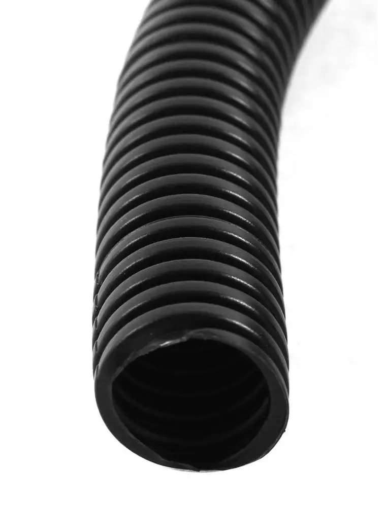 Automatic Manufacture of All Types of Plastic Pipes Black Flexible Corrugated Split Tubing Convoluted Wire Loom Open Conduit