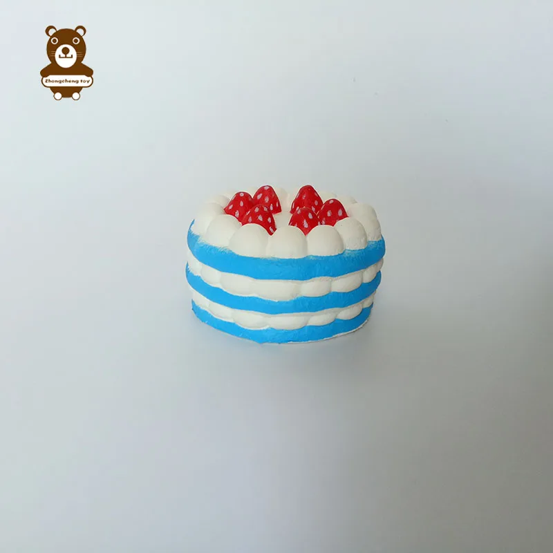 Полиуретановые Мягкие кавайные сжимаемые игрушки в виде фруктов медленно восстанавливающие форму огромные торты