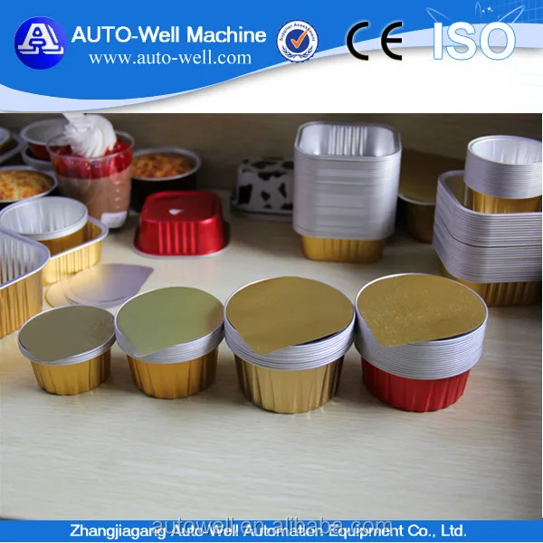 Aluminum Foil Container Making Machine in Italy