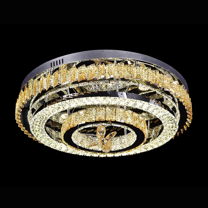 Хит продаж по заводской цене светодиодный потолочный светильник из нержавеющей стали для дома спальни