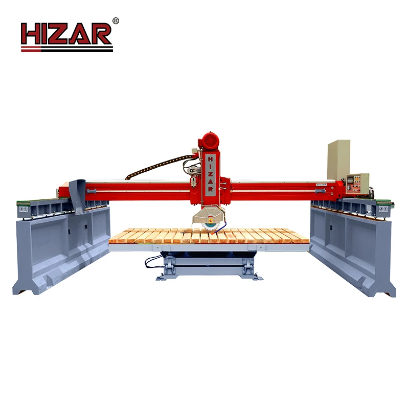 HIZAR HQQ600P CNC System Automatic Granite Marble Stone Cutting Machine with Low Price