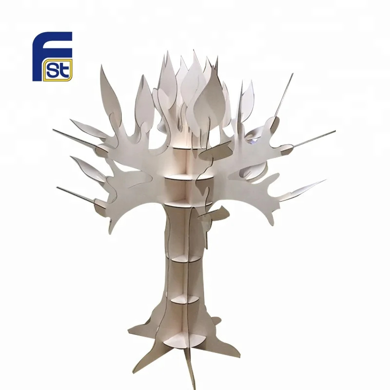 Tree Shape Cardboard Furniture Model