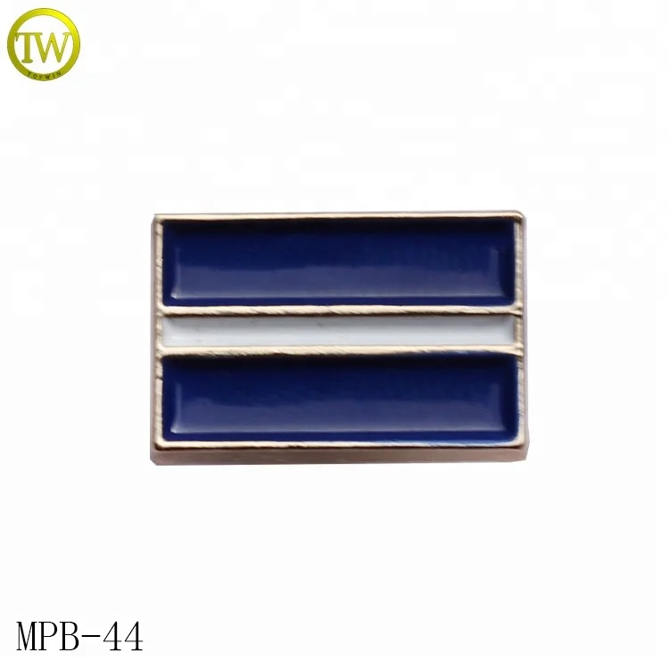 
 Clothing logo badge custom made enamel lapel pin badges with clip pins  <span style=