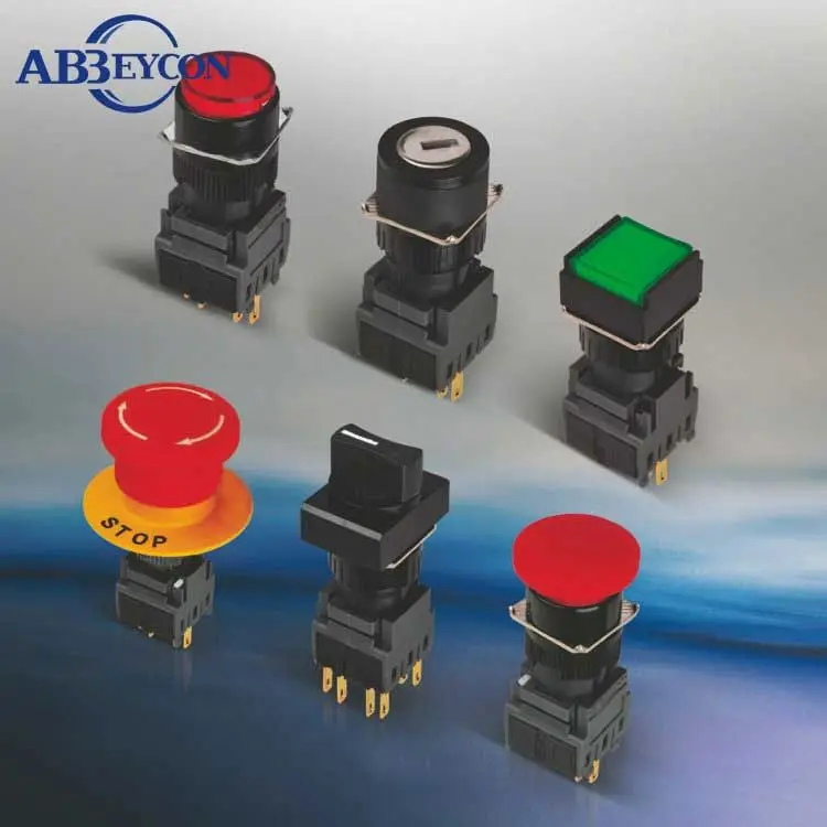 Small Size Plastic Flashlight Switch Push Button Mini Switch on off Flashlight Push Button Switch