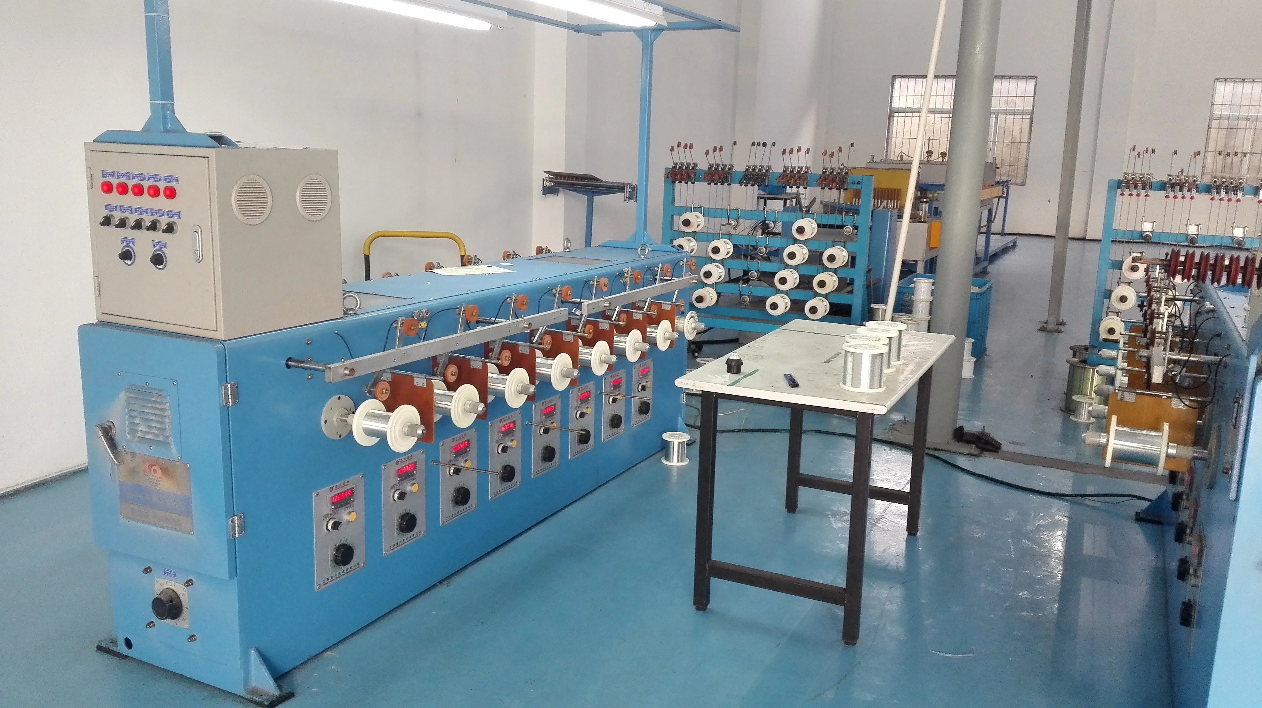 Fuchuan High Speed Wire Tinning Machine High Precision Traversing Tinning Line Machine Multi-wire Copper Wire Tinning Machine