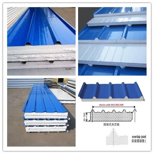 Сэндвич-доска, кровельная и настенная панель, металл, строительные изоляционные материалы