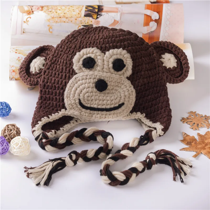 Handmade Sock Monkey with Hat