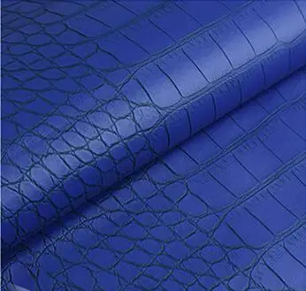Embossed Crocodile Leather Synthetic PVC Material for Luxury Bag Car Seat Furniture Decorative Purposes Waterproof Sofa Gloves