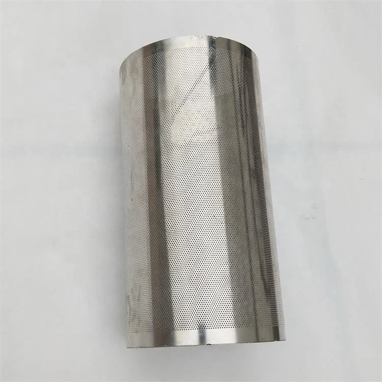 ステンレス鋼穴あきメッシュバケット/フィルターバスケット