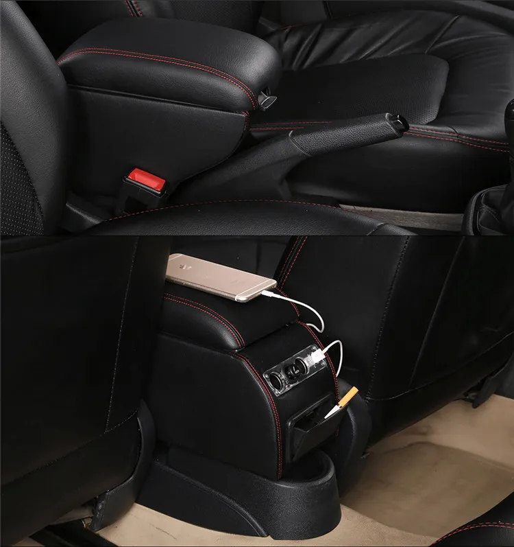 Car Armrest Console Box Special Armrest Box for Peugeot 206/207