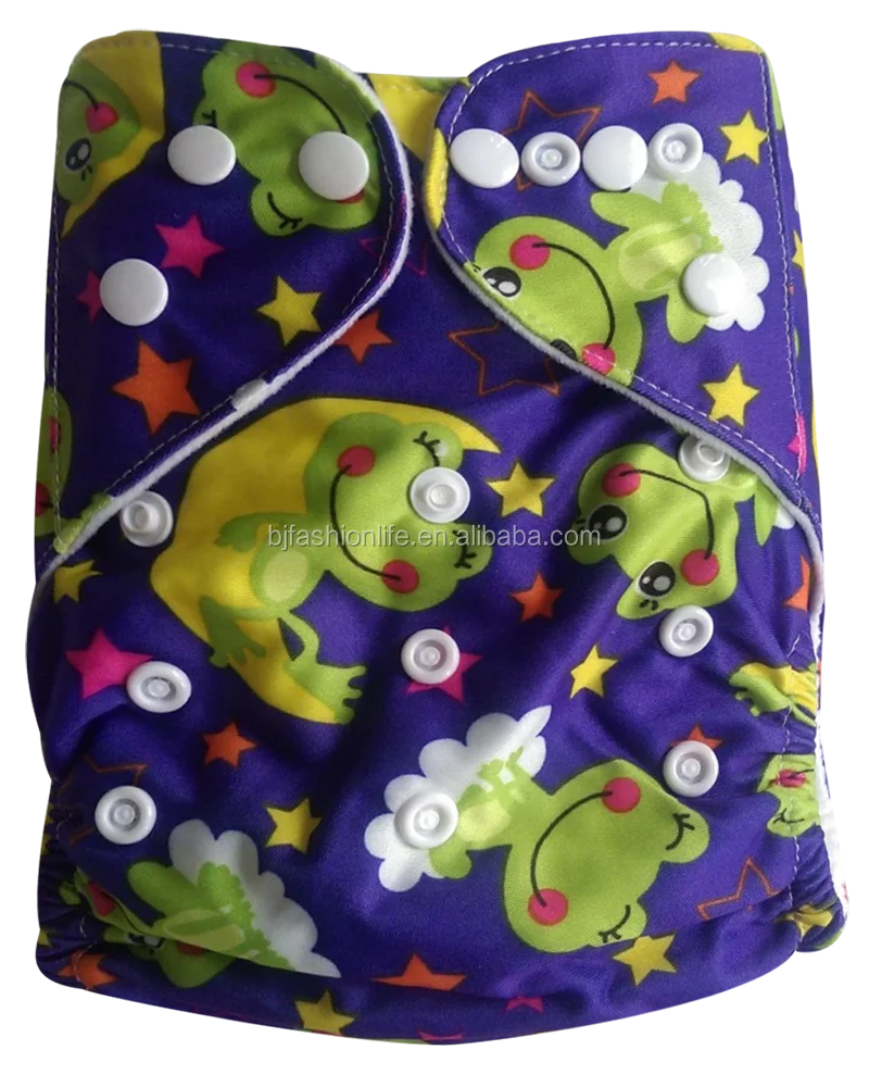 Naughty Baby Washable Baby Boy Girl Fashional Cloth Diaper With Microfiber Insert Eco Friendly