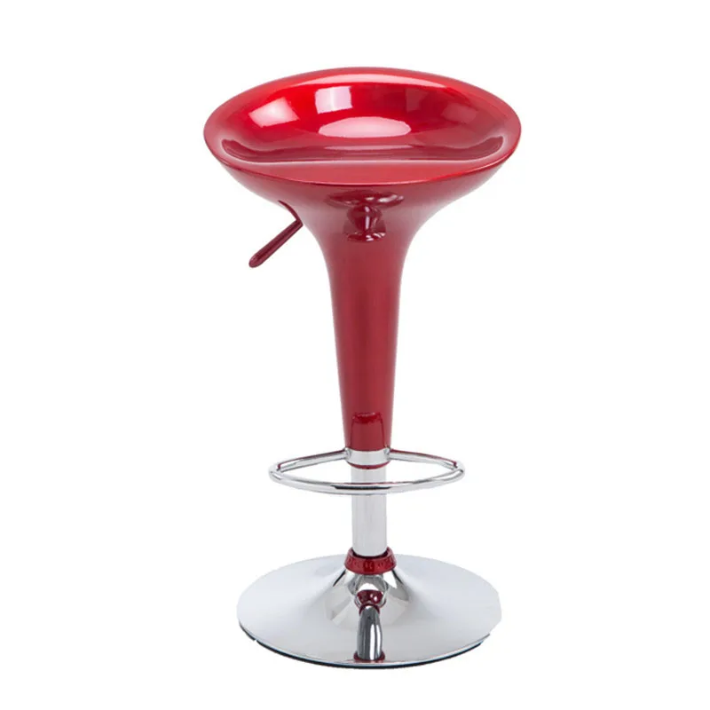 Регулируемый барный стул из АБС-пластика с поворотом на 360 градусов, барный стул оптом