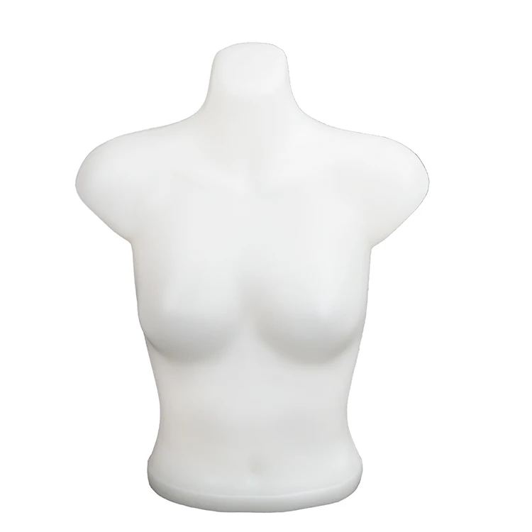 White Upper Body Mannequin