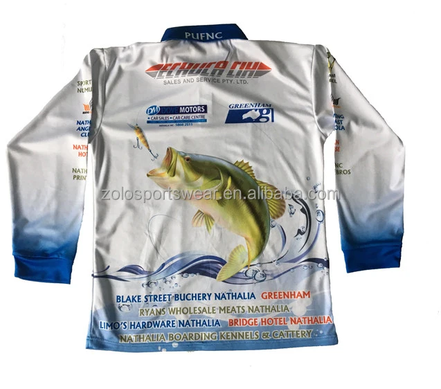 
 Рыболовные рубашки с сублимационной печатью, Забавный новый дизайн, оптовая продажа  