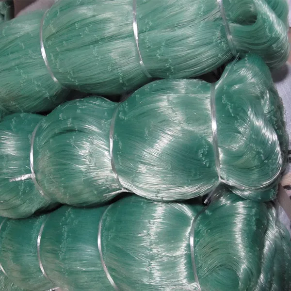 Spring Foldable Black Cod Factory Exporting Crab Pot Trap Hdpe Double Knot Green Nylon Fishing Net