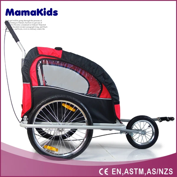 2in1 Double Enfant Bebe Remorque De Velo Et Poussette Buy Bebe Remorque De Velo Product On Alibaba Com