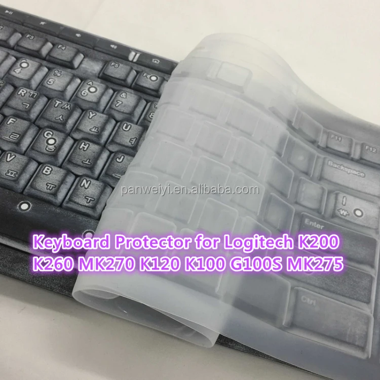Gradual Mint Logitech MK295 MK275 MK270 Keyboard Protector Ultra Thin Keyboard Cover for Logitech MK295 MK270 K270 MK260 MK200 Keyboard