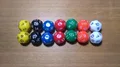 Free shipping Exclusive NEW 2pcs 16 sided D16 dice for board game card game and other
