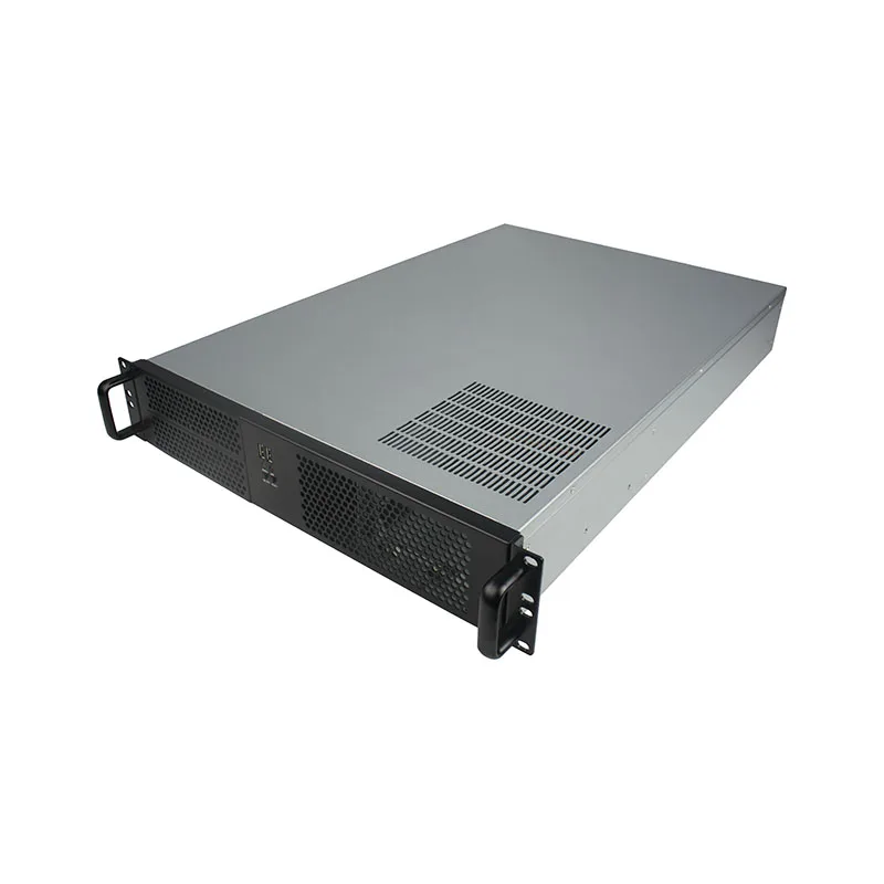 K265F 2U ATX Dual System Compact Server case Rackmount Chassis Industrial  PC case