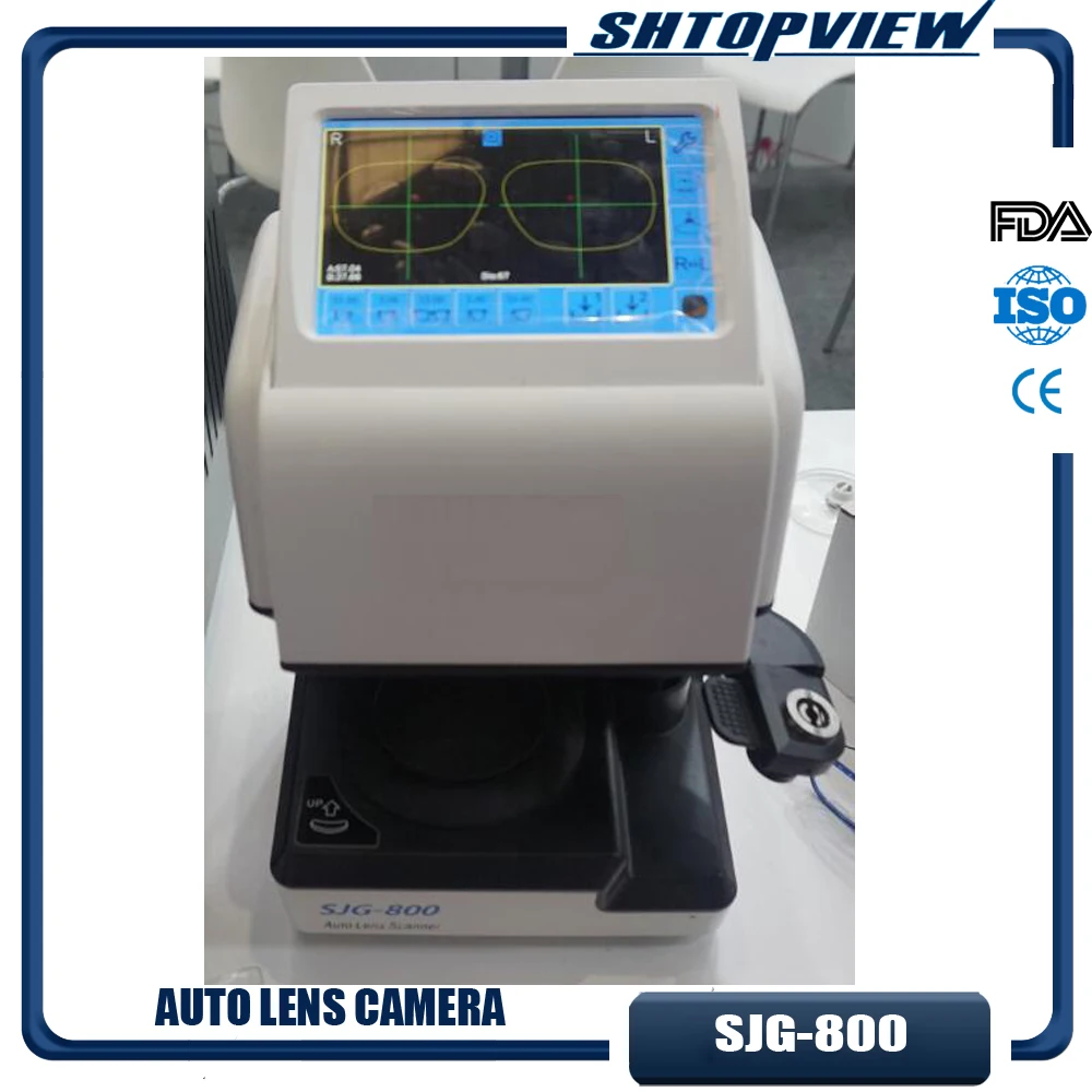 Chinese Fast Edging Equipment SJG-800A 2D Auto Patternless Lens Edger ...