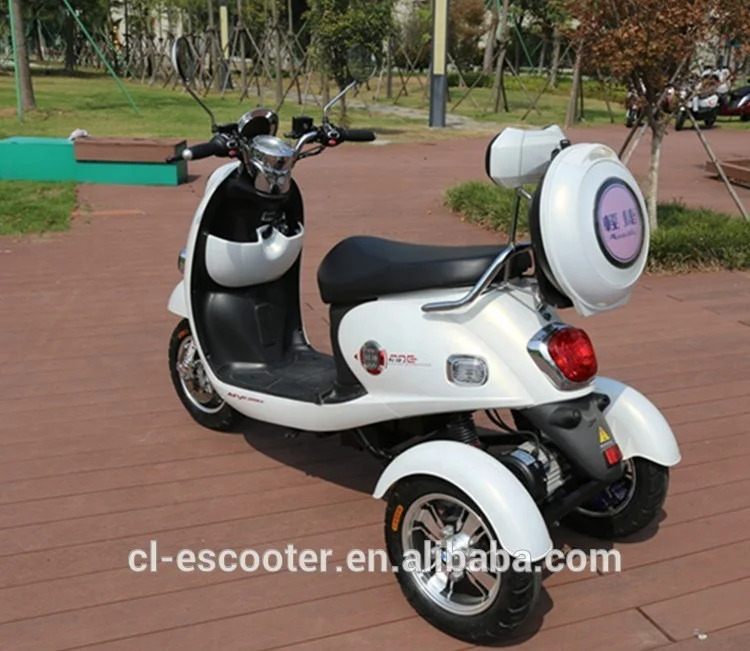 Горячая Распродажа! 60V 500W гандикап Электрический трицикл 3-колесный электрический скутер способный преодолевать Броды для взрослых