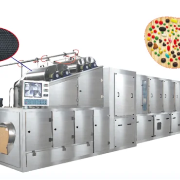 200-300 кг/ч полностью автоматическая роликовая формовочная машина для изготовления Шоколадных Бобов