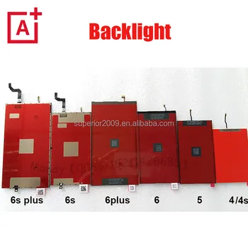 Factory Price Repair Parts For Apple iphone 4 4s 5 5s 5c 6 6s 6plus 6splus LCD Backlight Film Wholesale Back light