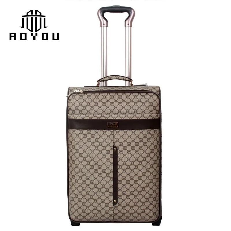 Wholesale 3pcs 16/20/24 inch popular new design cheap good quality pu  leather luggage From m.