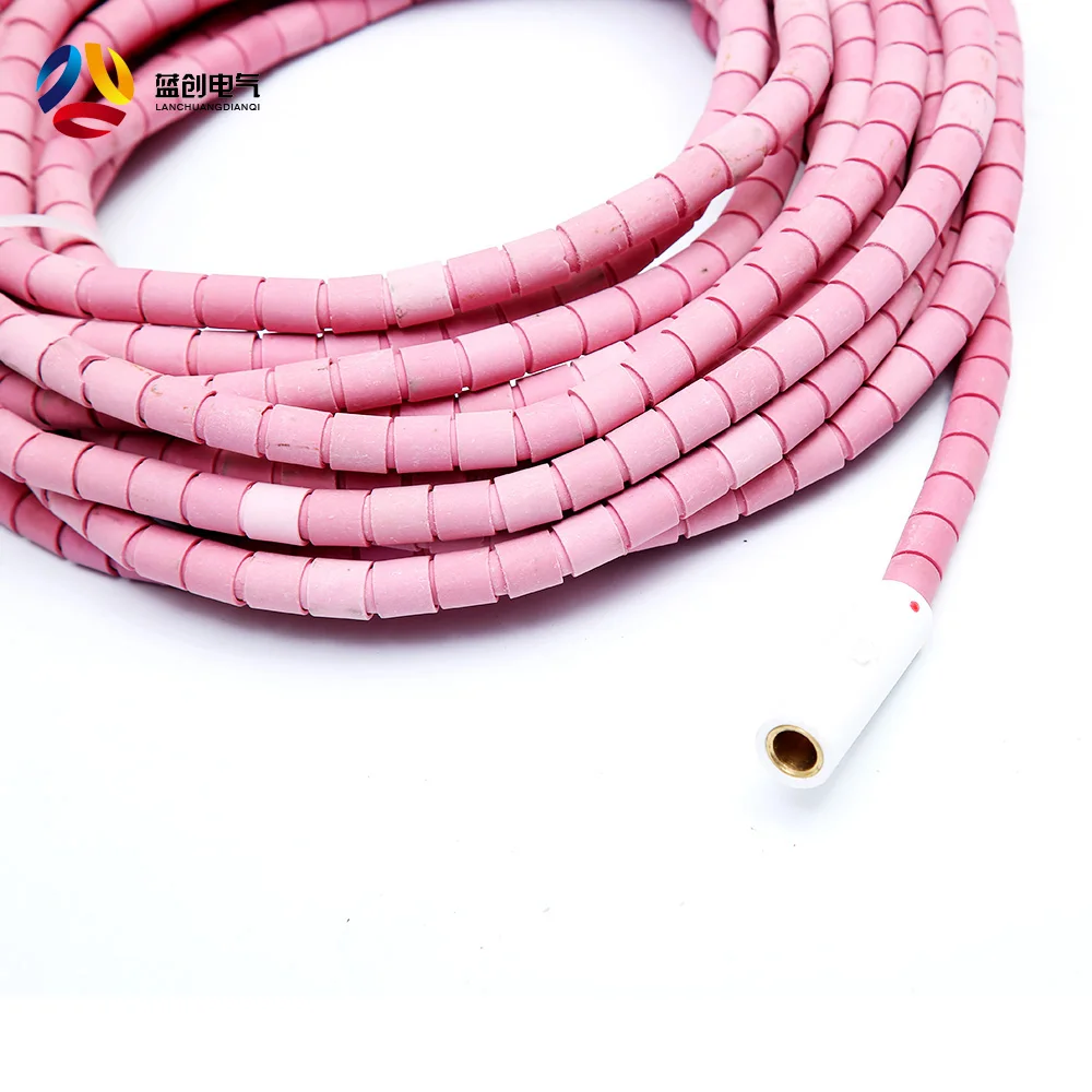 High Temperature Pipeline Drying Flexible Ceramic Pad Heaters Pwht Rope Heater
