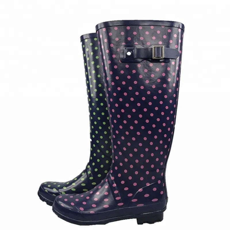 Wholesale Fashsion Silicone Gumboots Wellington Rubber Rain Boots Women  Rain Boots with Buckle Ladies Fashion Gumboots - China Silicone Gumboots  and Rubber Rain Boots Women price