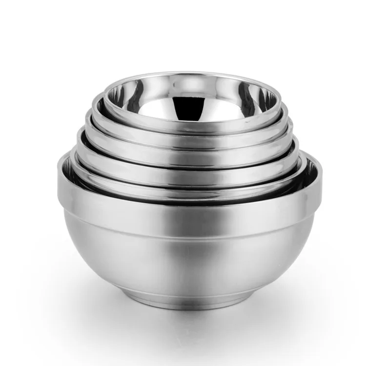 Stainless Steel Bowl Cereal Bowls Multipurpose Insulated Bowl