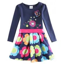 girl summer dress for girls dress 2015 nova kids brand 100% cotton girl party princess dress