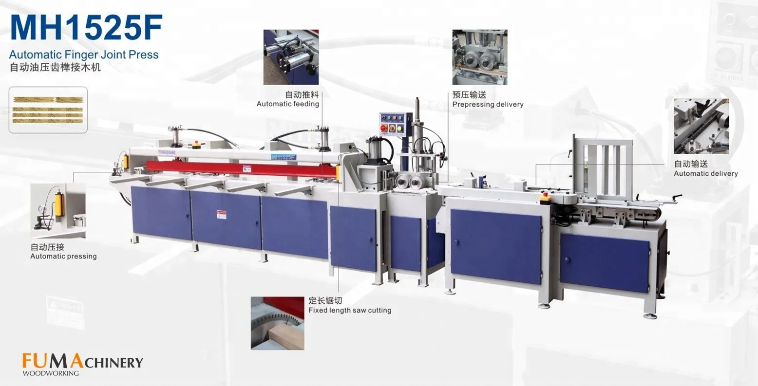 MH Series Manual Finger Joint Press Machine Woodworking Finger Joint Assembly Machine