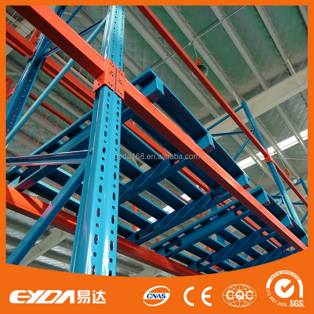 Гуандун завод высокое качество холоднокатаной Q235 стали паллетирование стойку Warehosue