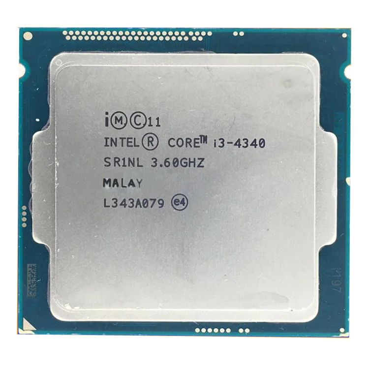 Intel Core Used Desktop Cpu Processor I3 4130 4150 4130 4160 4340 4170 1150 Socket