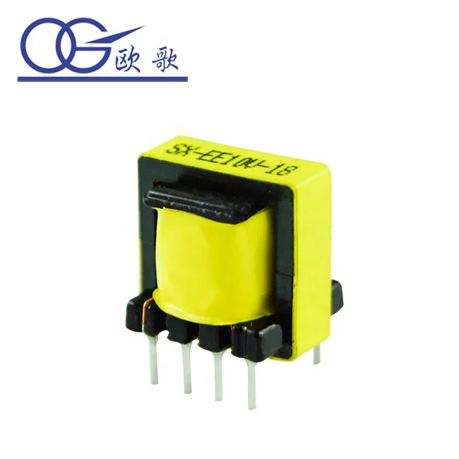 EE10 Vertical PIN 4+4 High Frequency Transformer