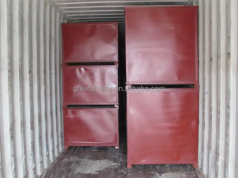 Industrial Large PVC Covered Fabric Storage Shelter Durable Metal Frame Storage Solution