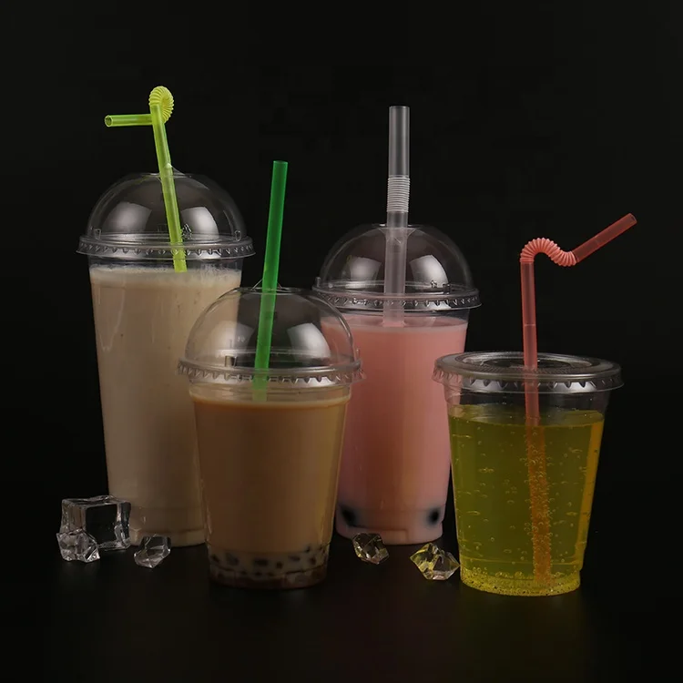 Одноразовые прозрачные пластиковые домашние пивные пластиковые чашки объемом 16 унций