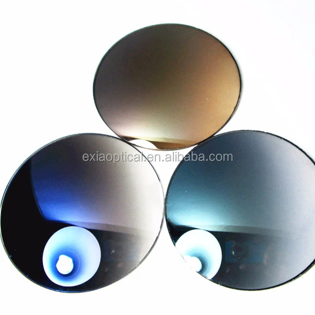 Sun Lens Mineral Glass Tinted Gradient Color AR Coated