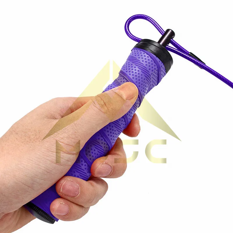 Прямая продажа с завода ПВХ Регулируемая Скакалка для фитнеса тренировок