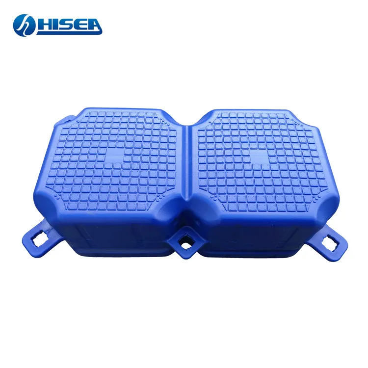 Factory Direct HISEA HDPE Wholesale Durable Long Floating Pool Plastic Pontoon Cubes
