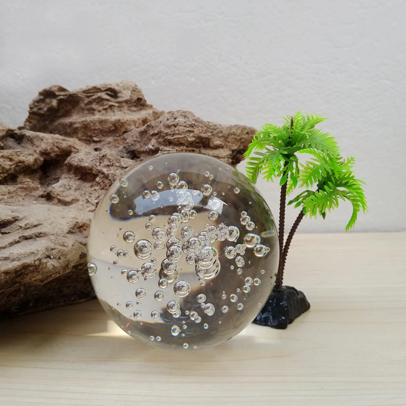 クリスタルガラススフィア　ボール　クリア　透明 クリスタルガラススフィア ボール クリア 透明